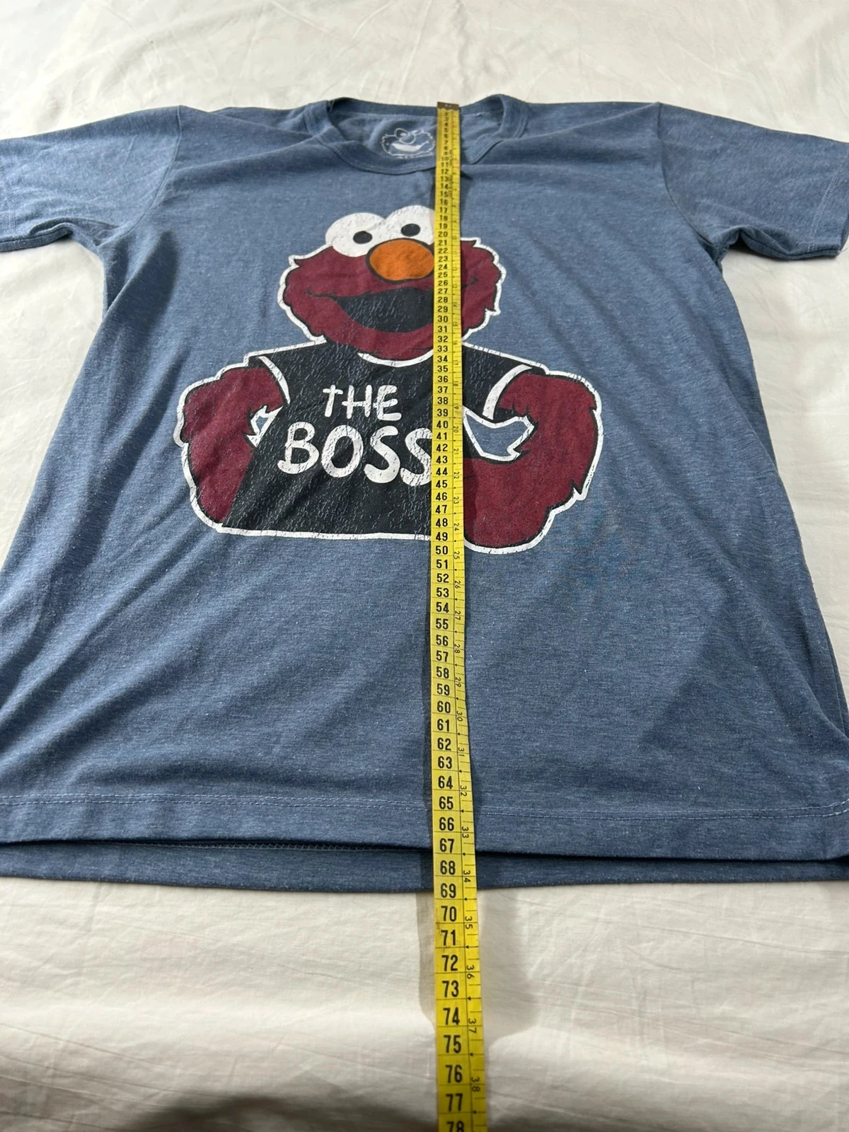 Blauw T-shirt met the boss elmo print maat M – photo 7